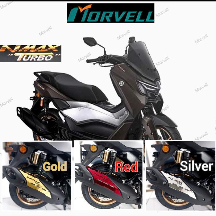 PREMIUM nmax turbo neo s cover tutup knalpot muffler cover garnish nmax new