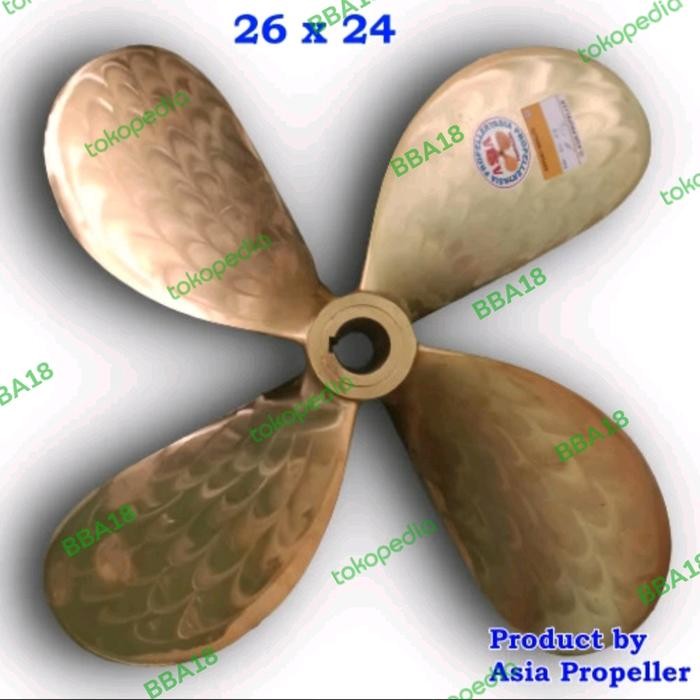 Kipas Kapal / Baling-baling Kapal / Propeller Asia Propeller 4D 26x24
