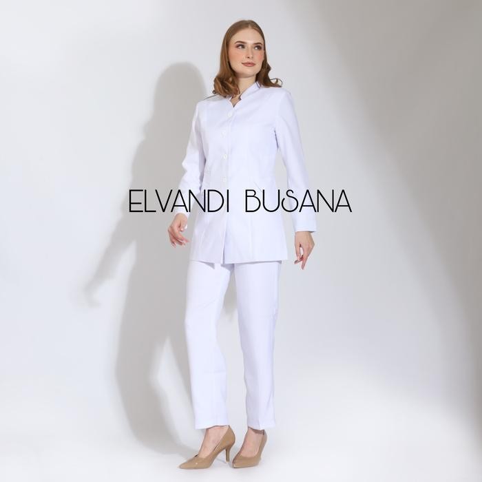 ASLI Setelan jas wanita / Seragam kerja blazer wanita / Seragam guru / Setelan baju guru wanita -