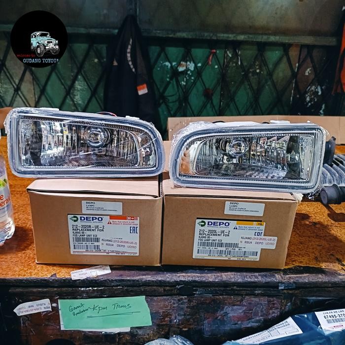PREMIUM LAMPU FOGLAMP TOYOTA KIJANG KAPSUL EFI 2000 DEPO