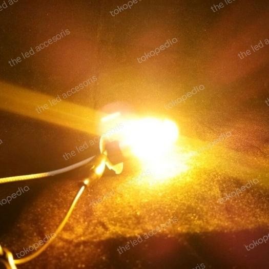 PREMIUM LAMPU LED FOGLAMP H3 DENGAN 30 CHIP 4014 25 WATT ORANGE YELLOW
