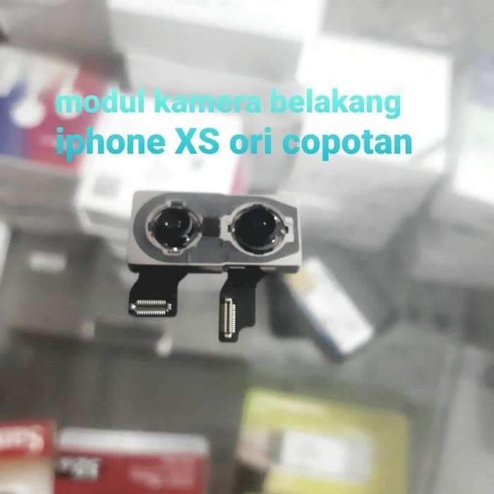 PREMIUM kamera belakang iphone xs/big modul kamera iphone xs original copotan
