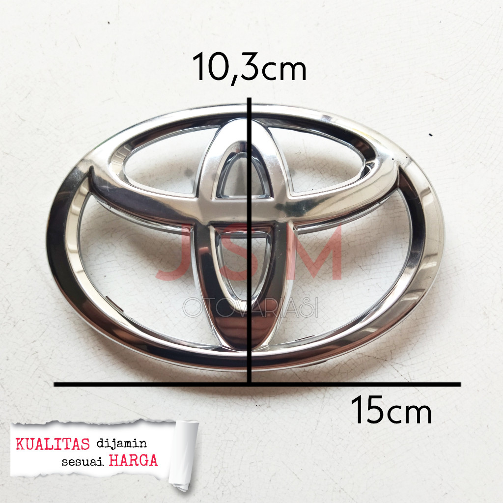 LOGO DEPAN AVANZA GRAND 2015-2018/ LOGO GRILL DEPAN TOYOTA AVANZA