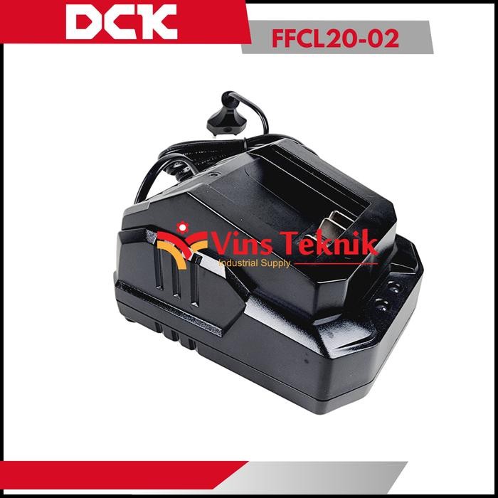 SALE CHARGER CORDLESS BATERAI 20V DCK FFCL20-02 CHARGER BATTERY READY