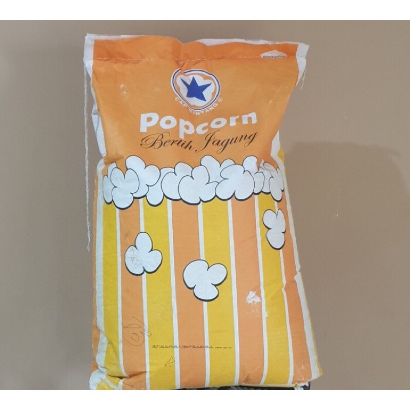 

benih jagung popcorn cap bintang kemasan 1kg