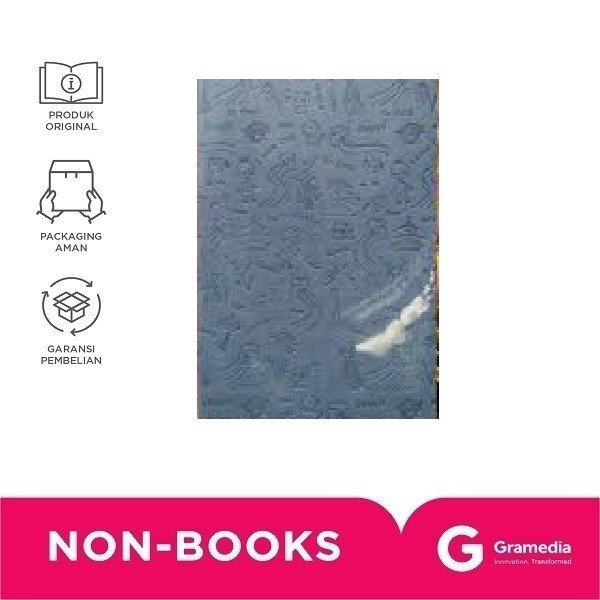 

LINDU Front Notebook D21-A5 Blue