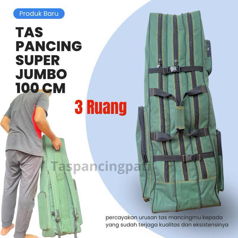 Gboiishop - TAS PANCING BAHAN TERPAL TEBAL JUMBO SEMUA UKURAN SINGLE RUANG 1 RUANG 1 SLOT 2 RUANG 2
