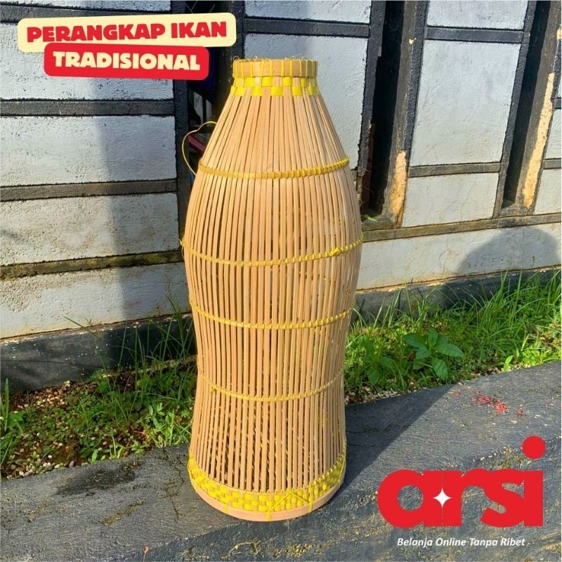 Gboiishop - Bubu Perangkap Ikan Bambu Tradisional Fish Trap