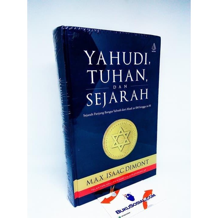 

TERBARU! Yahudi, Tuhan, Dan Sejarah (Hard cover, Ori) - Max Isaac Dimont -