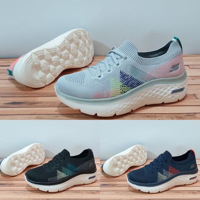 BEST SELLER SKECHERS / SEPATU WANITA SKECHERS GO RUN HYPER BURST SLIP ON WANITA