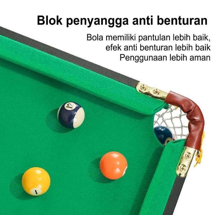 Lipat meja mainan biliar/Mini Pool Table / Meja Billiard Mini / Billiard Table Folded Legs