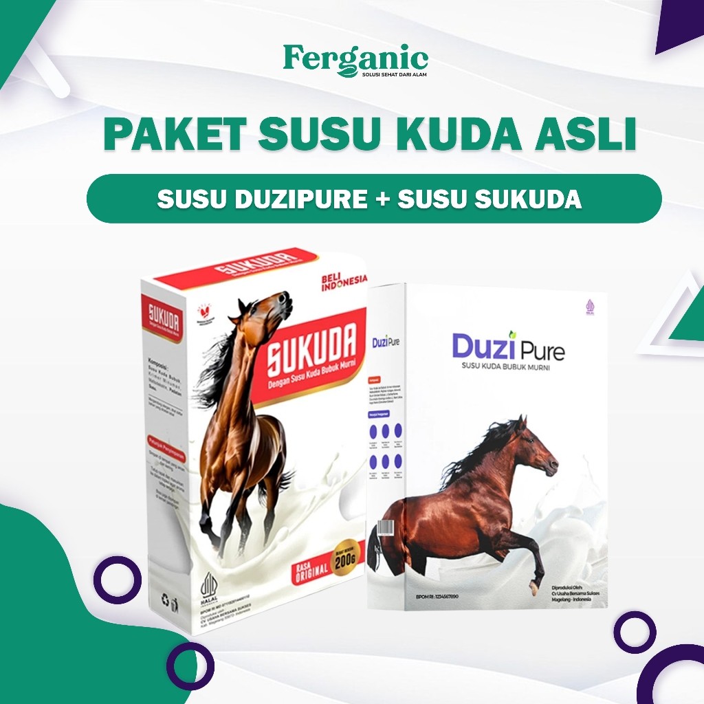 

Paket Susu Kuda Duzi Pure + Sukuda Paling Laris Original
