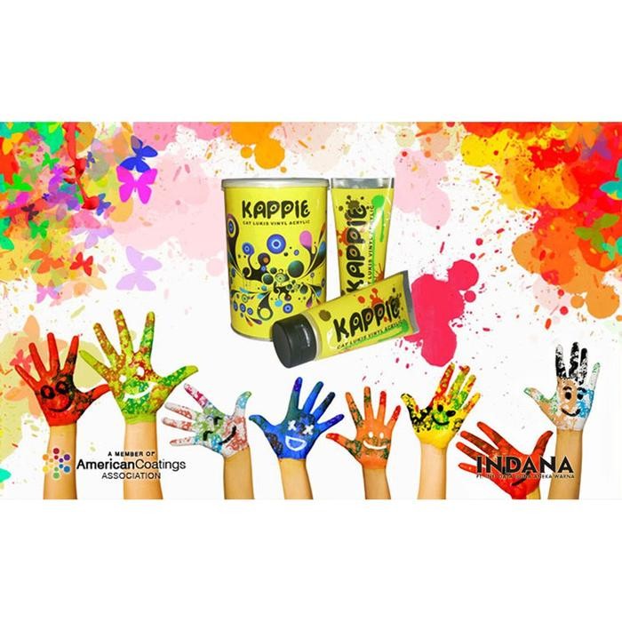 

Cat Lukis Acrylic Kappie 200Ml #Gratisongkir