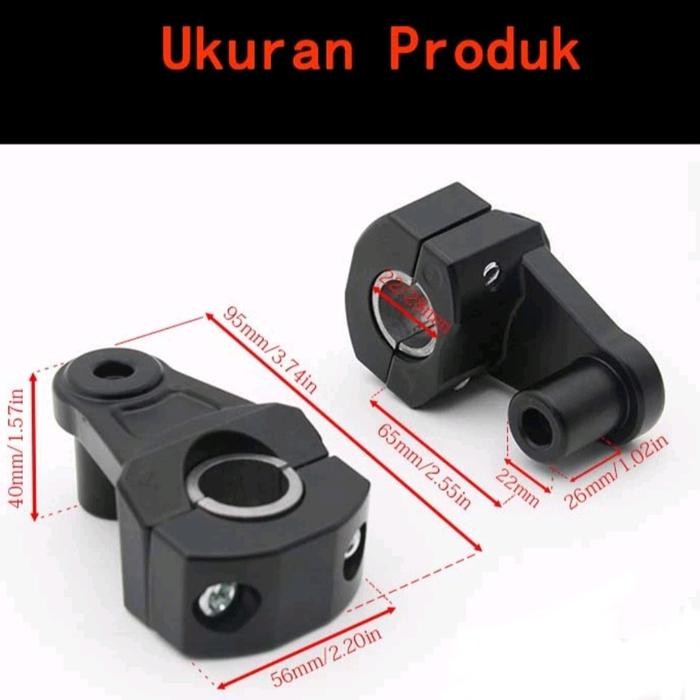 Raiser Pivot Riser Stang Riser Stang Tinggi Maju Mundur Peninggi Stang #Gratisongkir