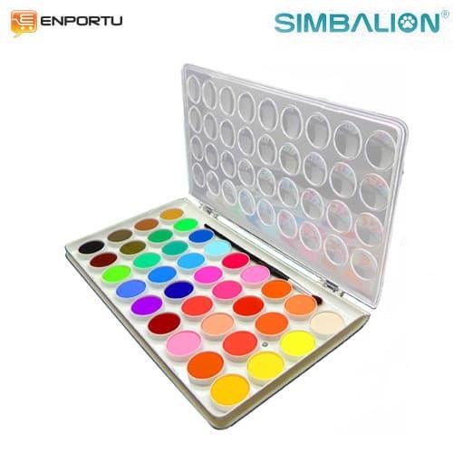

Simbalion Water Color Cake 36 Colors - Wcc 36 #Gratisongkir