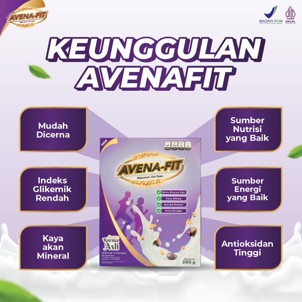 

Avenafit Susu Oat Sereal Sehat Sehatkan Jantung dan Redakan Kolesterol Jahat