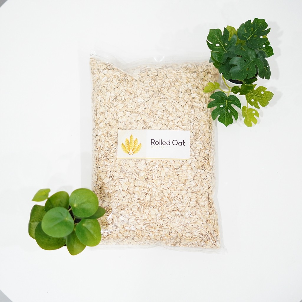 

Rolled Oat 1 Kg Oatmeal Gandum Utuh Menu Sarapan Sehat