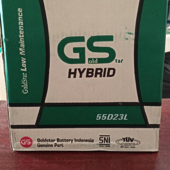 Aki Innova Matic / Gs 55D23L Hybrid Goldstar 12V60Ah / Aki Xtrail Juke