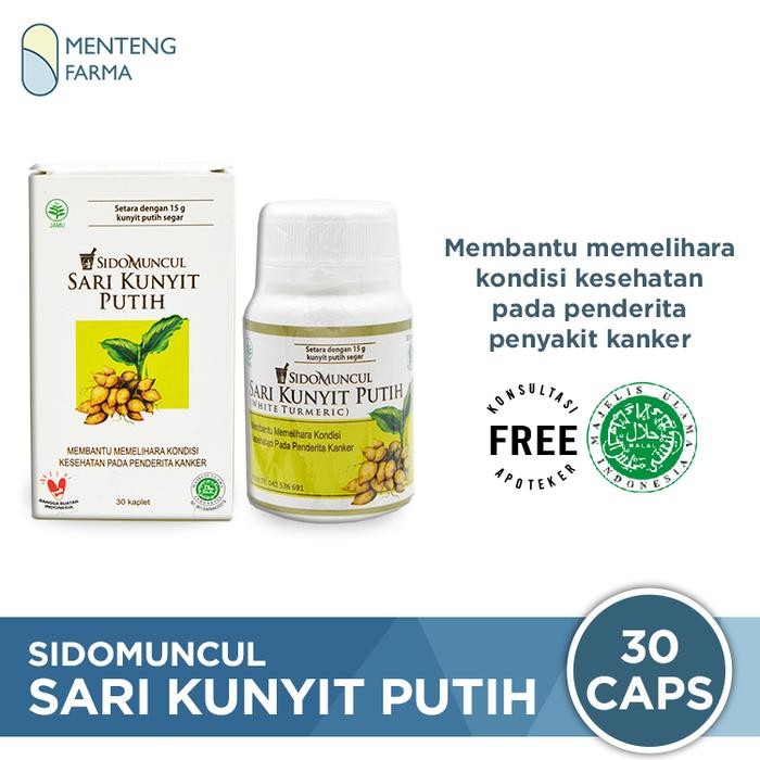 

Terlaris Sido Muncul Sari Kunyit Putih 30 Kaplet - Suplemen Imunitas