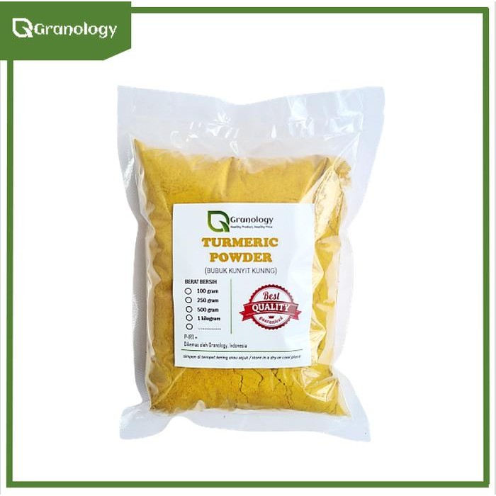 

Terlaris Kunyit Kuning Bubuk / Turmeric Powder (500 Gram)