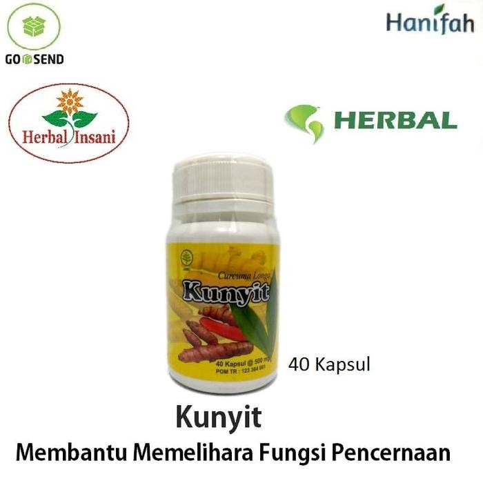 

Terlaris Herbal Insani Kapsul Kunyit 40 Kapsul
