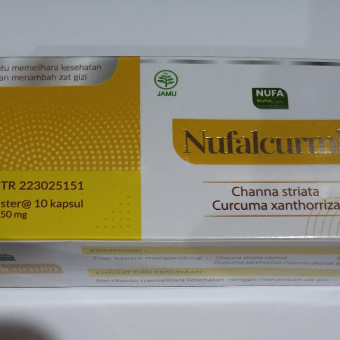 

Terlaris Nufalcurmin Kapsul Ekstra Ikan Gabus Dan Kunyit 30 Kapsul