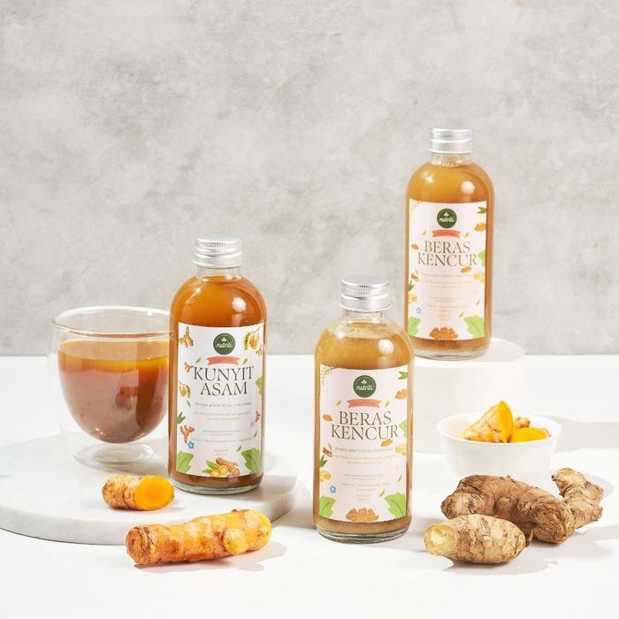 

Terlaris Jamu Rempah Alami Beras Kencur Kunyit Asam Natural Tanpa Pengawet