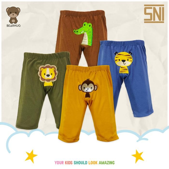 

Terlaris Bearhug Celana Panjang Brd Pantat Bayi Laki-Laki Xgg401B Kunyit 6-18M