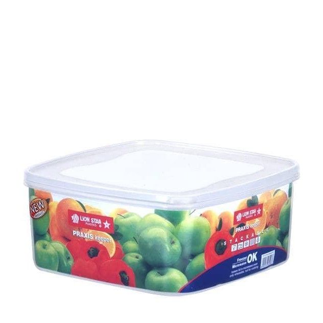 Kotak Box serbaguna Plastik Transparant Praxis Keeper 503 lion star