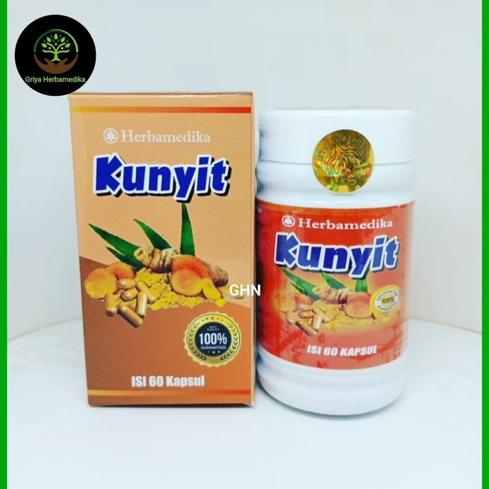 

Terlaris Kapsul Kunyit Herbamedika Isi 60