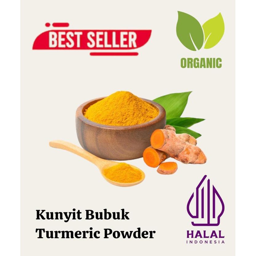 

Terlaris Kunyit Bubuk Premium Grade A / Turmeric Powder Pilihan