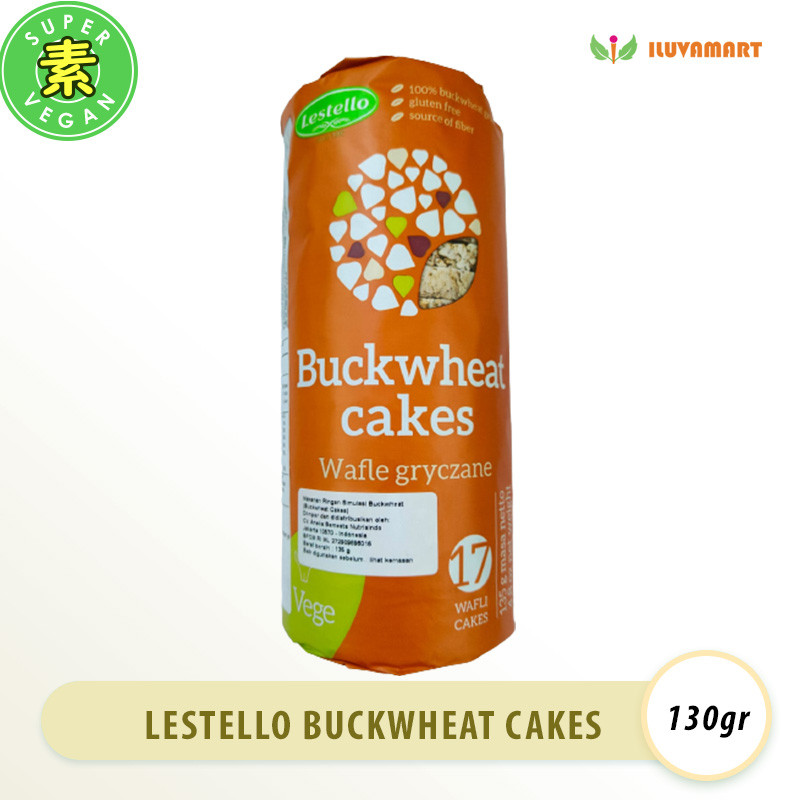 

Lestello Rice Cakes 130g Gluten Free Corn / Lentil / Buckwheat / Chickpea
