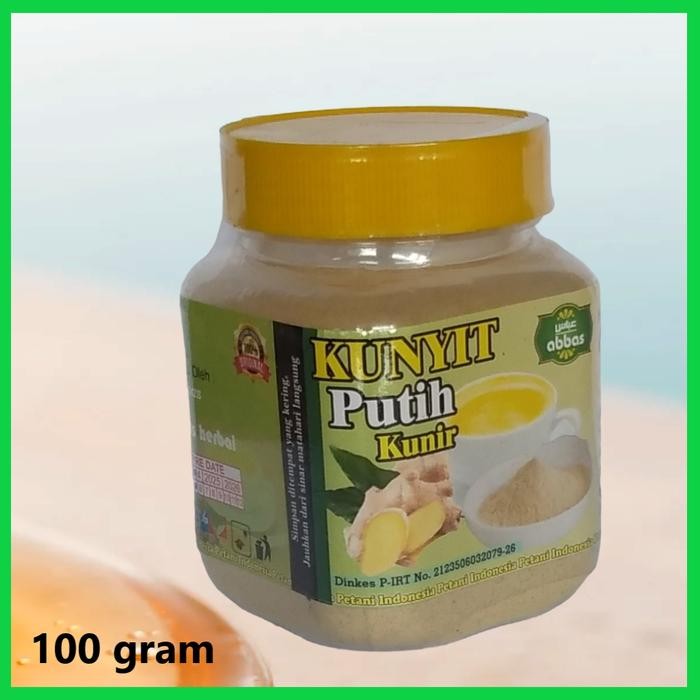 

Terlaris Kunyit Putih Bubuk Murni 100Gr Kunir Putih Abbas Herbal Kanker Tumor
