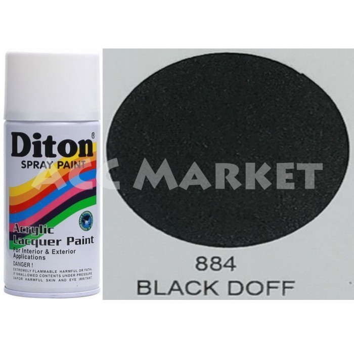 JTTOP" PILOX DITON 300CC PILOK PYLOX HITAM DOFF BLACK 884