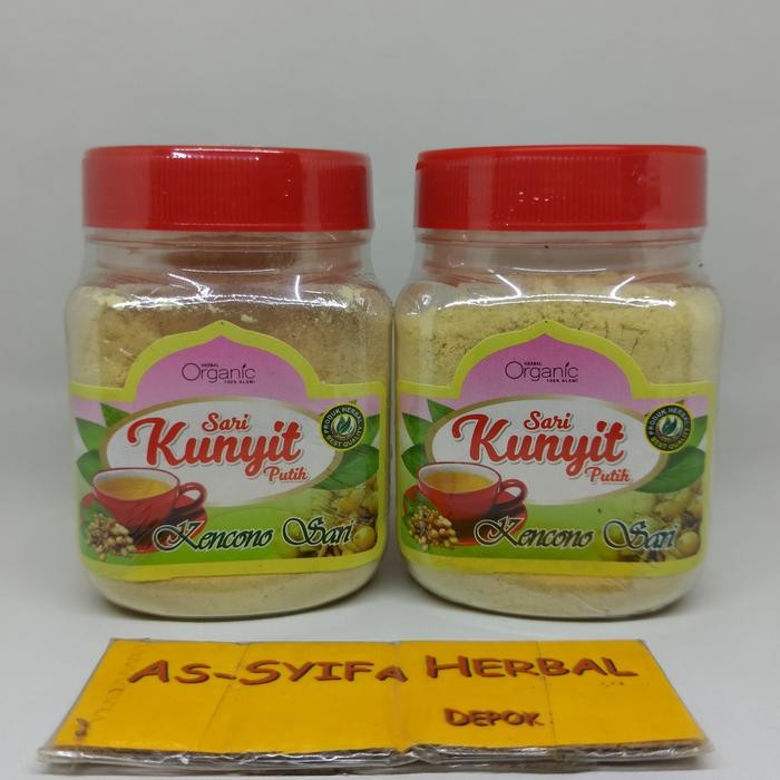 

Terlaris Kunyit Putih Bubuk Murni Kencono Sari Isi 100 Gram
