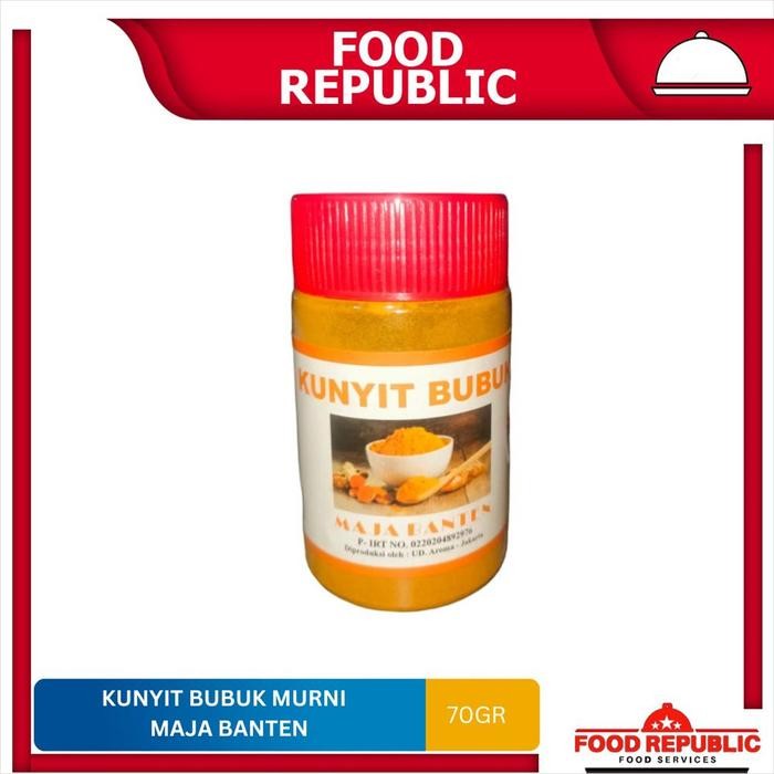 

Terlaris Kunyit Bubuk Murni 80 Gr Botol - Kunir Bubuk - Pure Turmeric Powder