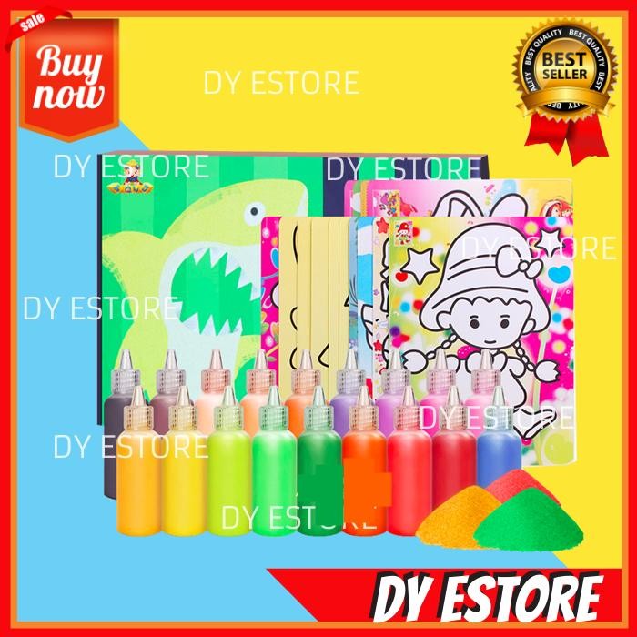 

D143 Perlengkapan lukis Menggambar Pasir alat tulis Alat lukis alat