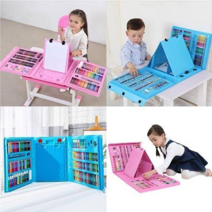 

Super Mega Art Set / Alat Lukis Set untuk Anak / Painting Set / Perlengkapan Menggambar Anak / Set