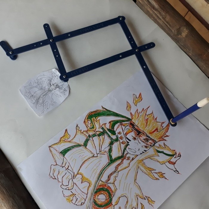 

Pantograf Plastik / Pantograph Alat Lukis / Mainan Gambar Anak Cerdas