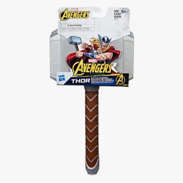 ASLI Marvel Avengers Thor Battle Hammer Original Hasbro