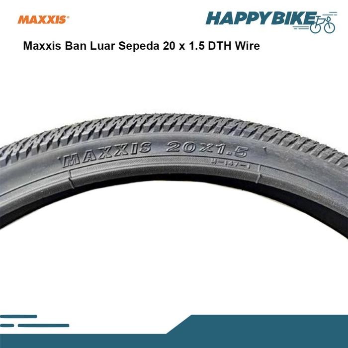 Maxxis Tire Ban Luar Sepeda Lipat Dth 20 X 1.50 Nylon Ban Sepeda Minion Bmx #Gratisongkir #Sale
