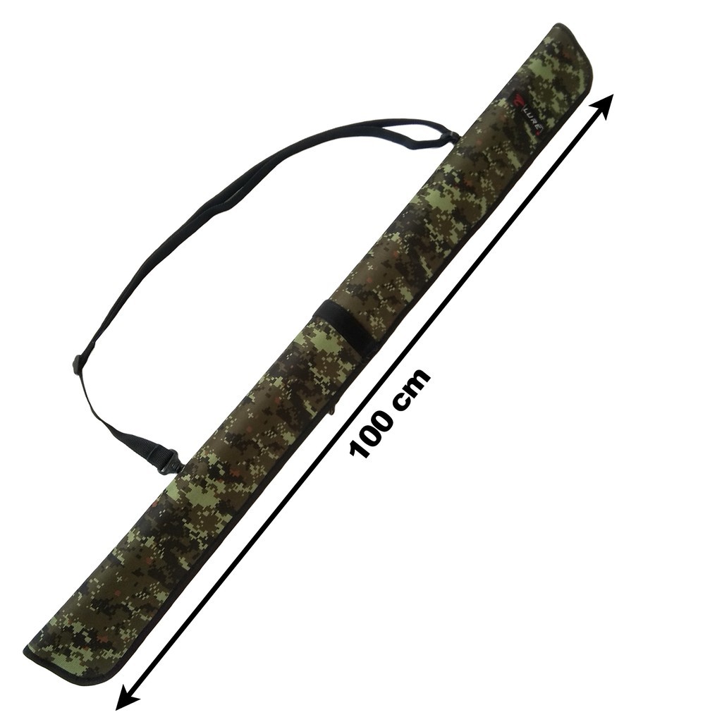 Tas Pancing Hardcase Fiber Tebal Untuk Joran Casting dan Tegek 100 cm