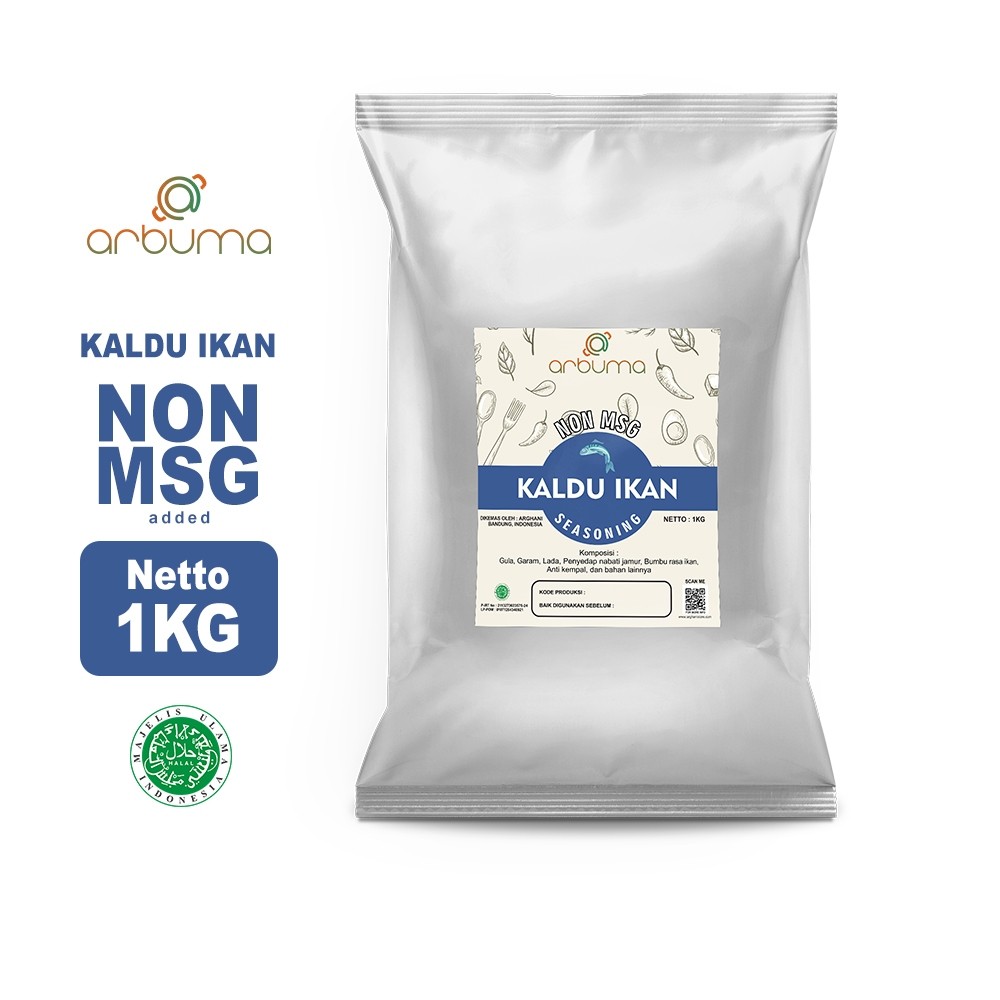 

ARBUMA Seasoning Kaldu Ikan Non MSG 1Kg