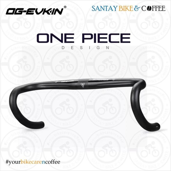 Paling Baik Og Evkin Hb011 Carbon Handlebar Dropbar Road Bike 31.8Mm 380 400 420Mm