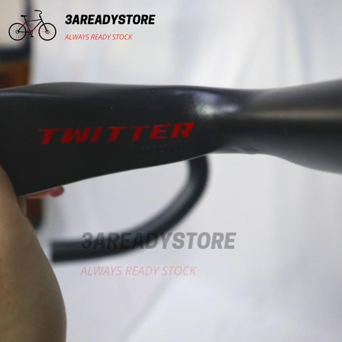 Spesial Handlebar Carbon Twitter Dropbar Integrated