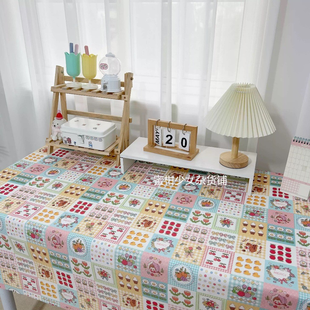 Eyre Taplak Meja K-K Bunga Beludru Gadis Beludru Taplak Meja Siswa Kain Latar Bela Foto Meja Meja