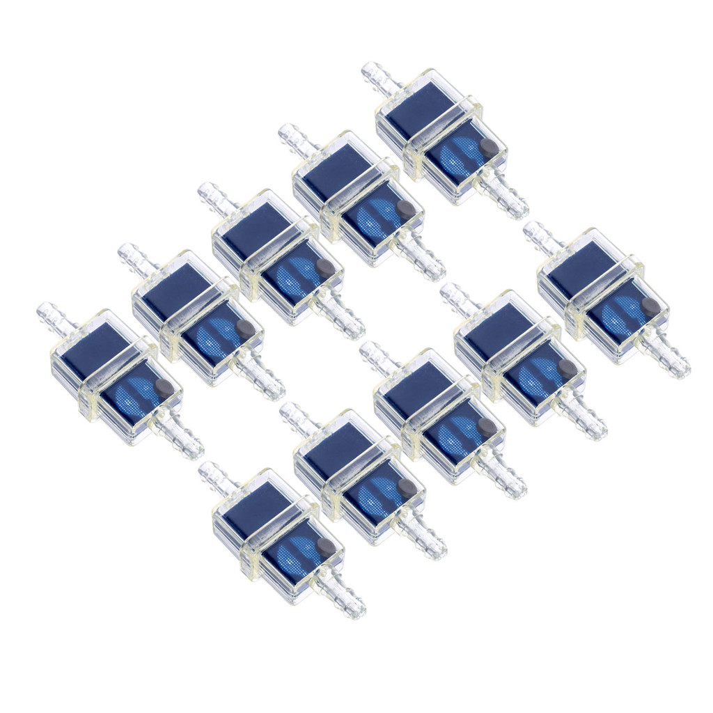 10pcs ABS Motorcycle Moped Petrol Gas Fuel Gasoline Filter Cup Universal Oil Filter Transparent Belt