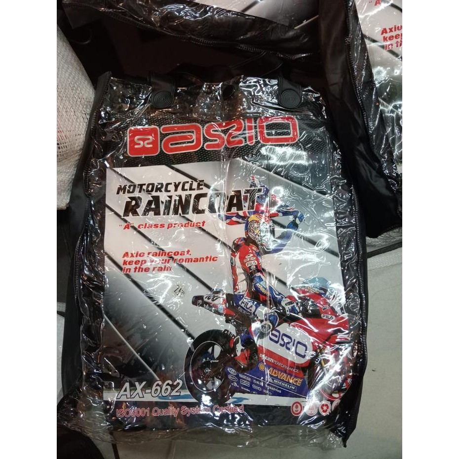 Jas Hujan Axio Karet Ax-662 / Jas Hujan Axio Original 100%