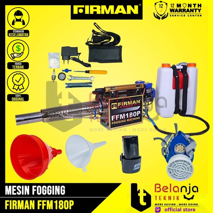 

Terlaris Fogging Bensin Firman Ffm 180P Mesin Pengasapan Nyamuk Ffm180P Ffm 180 P Fogger