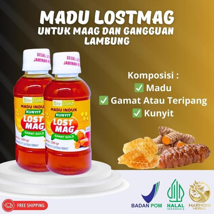 

Terlaris Madu Induk Kunyit Lambung Lost Mag 280 Gram